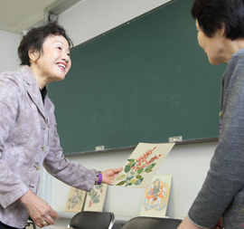和紙はり絵教室イメージ